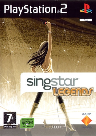 PS2 SINGSTAR LEGENDS -USADO